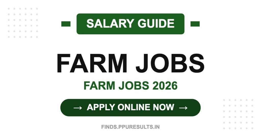 SALARY GUIDE - Farm Jobs 2026
