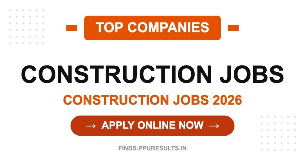 TOP COMPANIES - Construction Jobs 2026